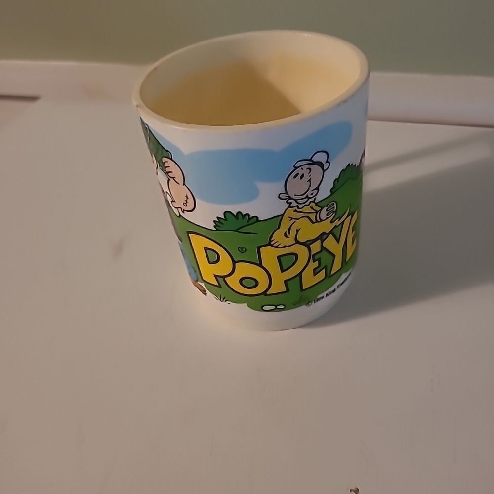 Vintage 1979 Popeye Cup